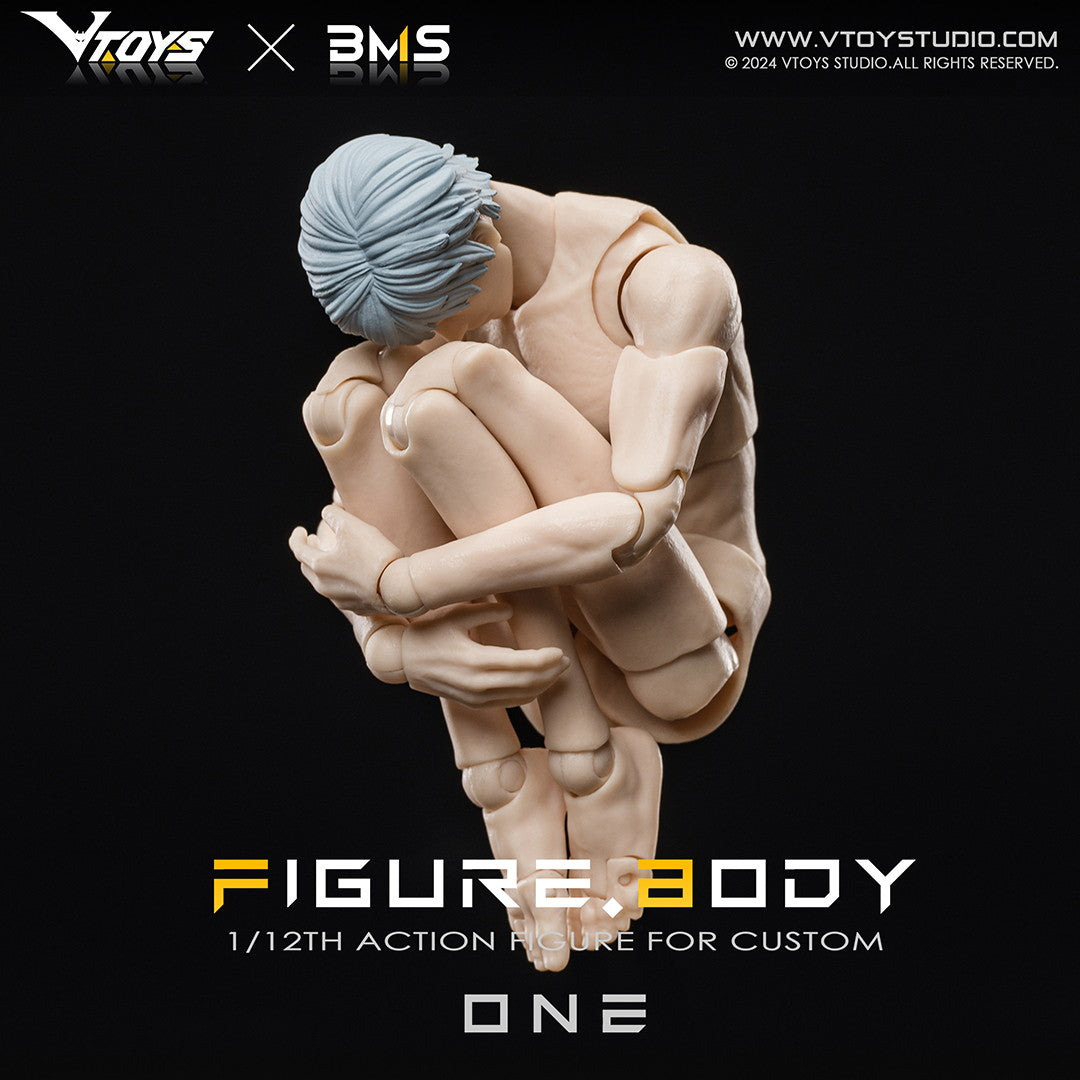 【新品即納】[FIG] 予約特典2種付属 ONE(ワン) VB002 ホワイトスキン 1/12 完成品 可動フィギュア VTOYS×BMS(20250531)
