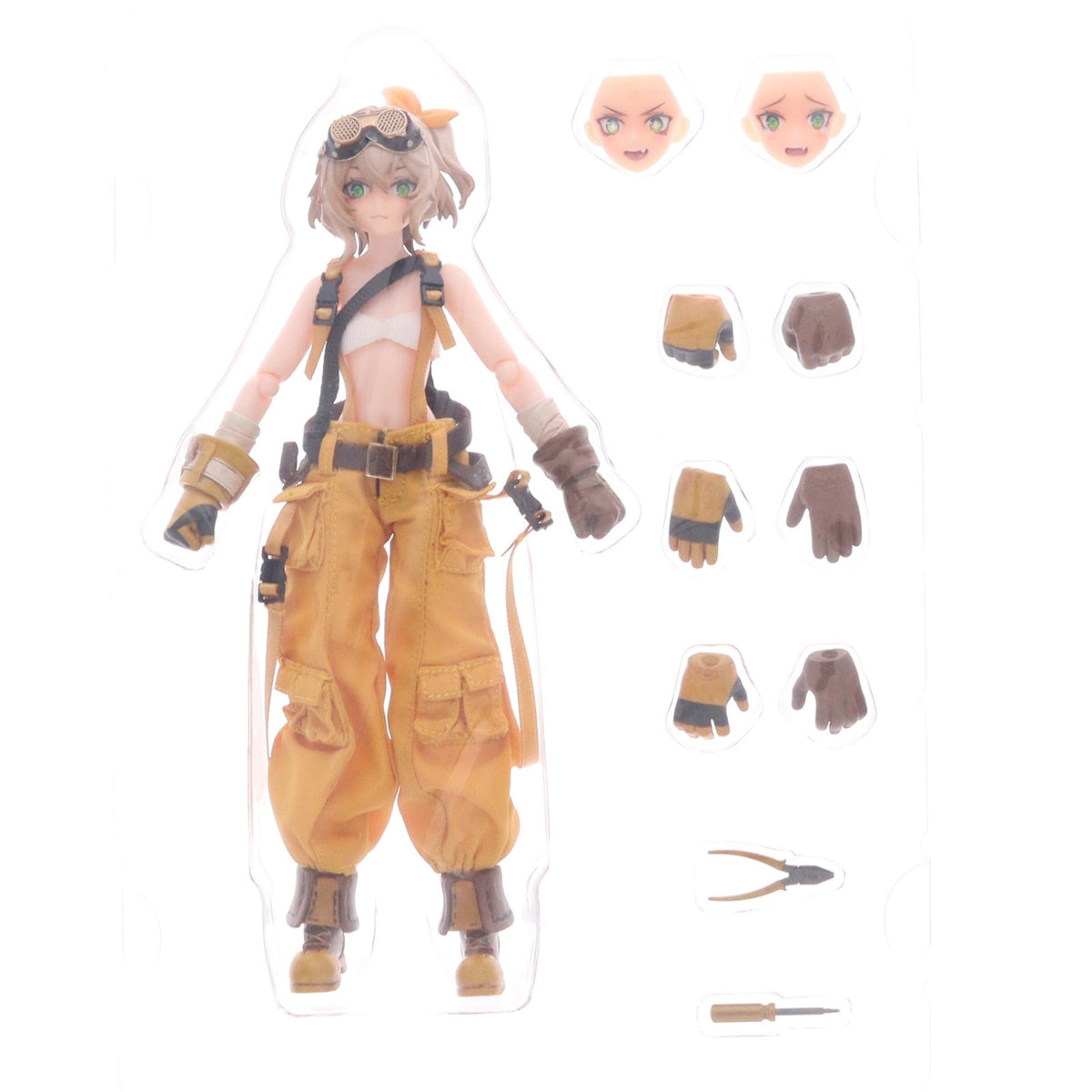 【中古即納】[FIG] POCKET ARTシリーズ PA007 整備士 フィオナ 1/12 完成品 アクションフィギュア HASUKI(ハスキ)(20241116)