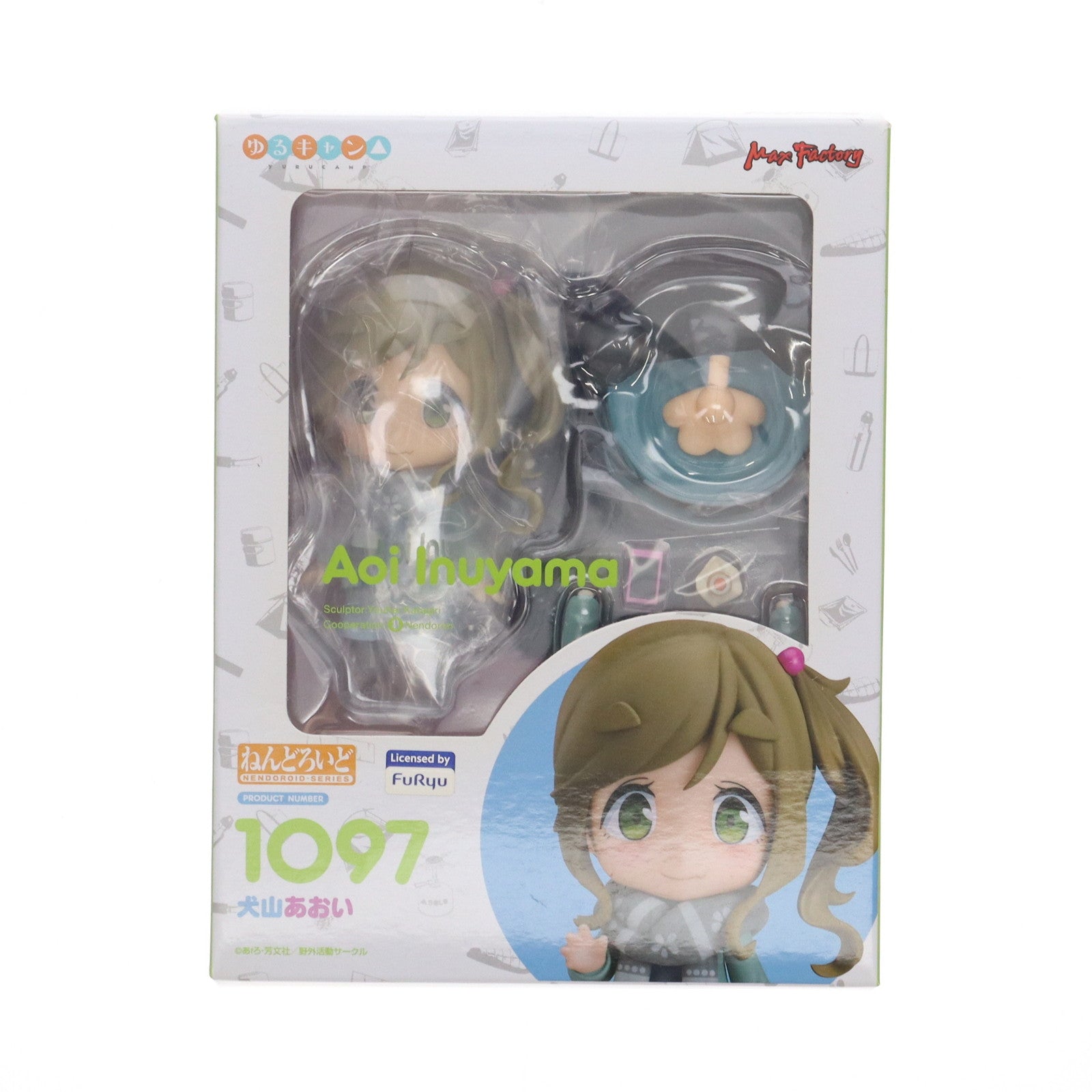【中古即納】[FIG] GOODSMILE ONLINE SHOP購入特典付属 ねんどろいど 1097 犬山あおい(いぬやまあおい) ゆるキャン△ 完成品 可動フィギュア マックスファクトリー(20211024)