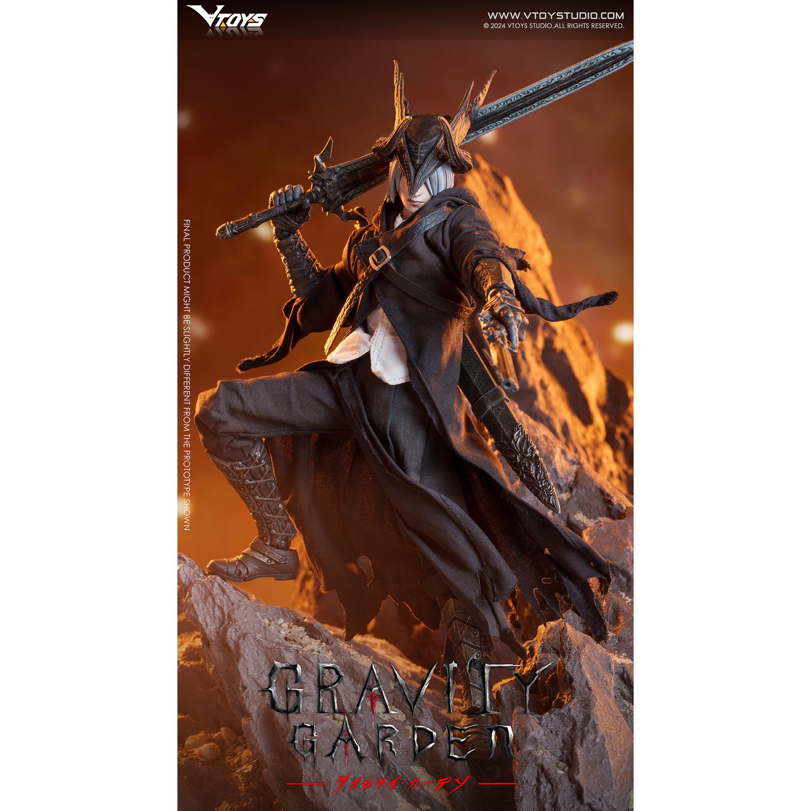 【新品即納】[FIG] 予約特典付属 GRAVITY GARDENシリーズ HUNTER OF DRAGONFYRE(ハンターオブドラゴンファイア) 1/12 完成品 可動フィギュア VTOYS(20250630)