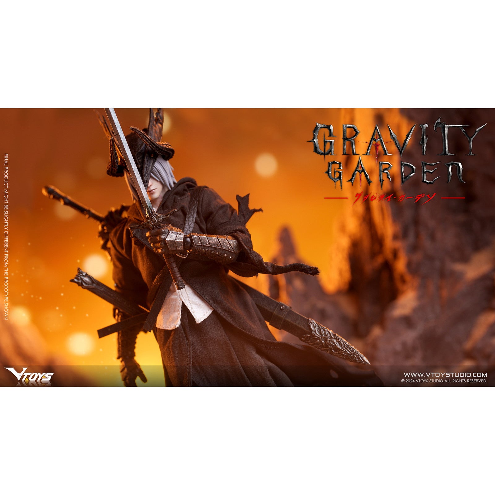 【新品即納】[FIG] 予約特典付属 GRAVITY GARDENシリーズ HUNTER OF DRAGONFYRE(ハンターオブドラゴンファイア) 豪華版 1/12 完成品 可動フィギュア VTOYS(20250630)