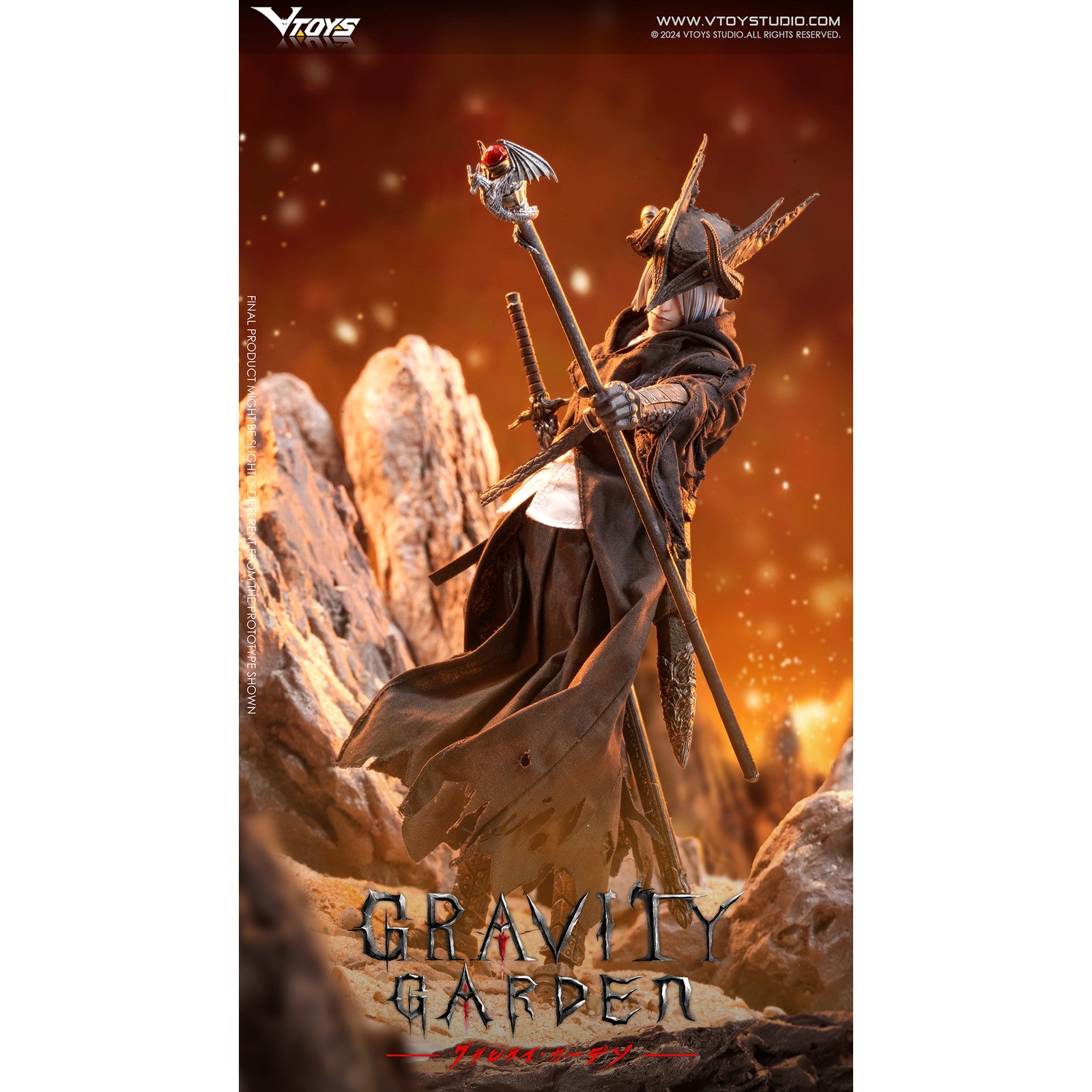 【新品即納】[FIG] 予約特典付属 GRAVITY GARDENシリーズ HUNTER OF DRAGONFYRE(ハンターオブドラゴンファイア) 豪華版 1/12 完成品 可動フィギュア VTOYS(20250630)