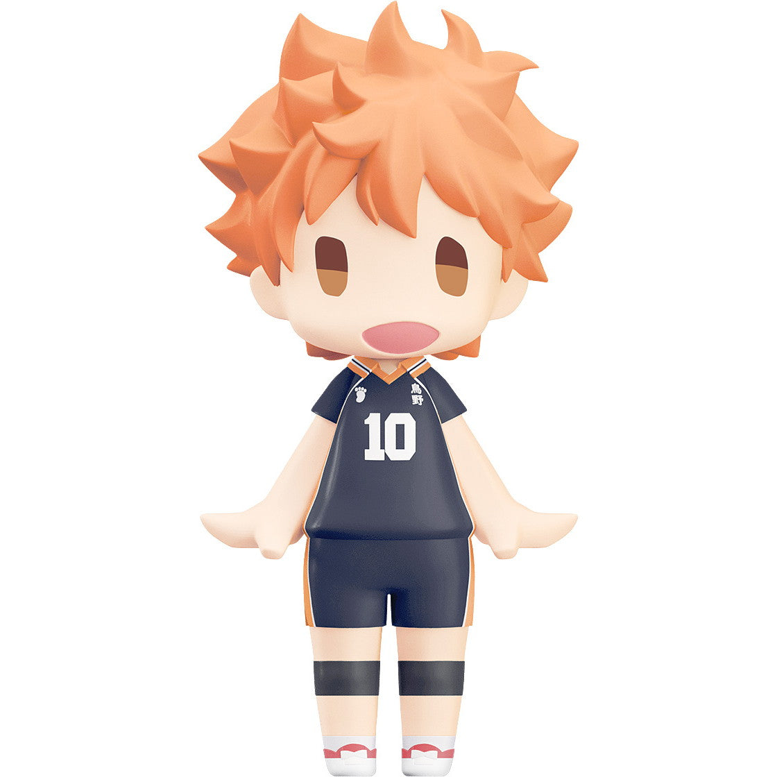 【新品】【お取り寄せ】[FIG] HELLO! GOOD SMILE 日向翔陽(ひなたしょうよう) ハイキュー!! 完成品 可動フィギュア オランジュ・ルージュ(20250521)