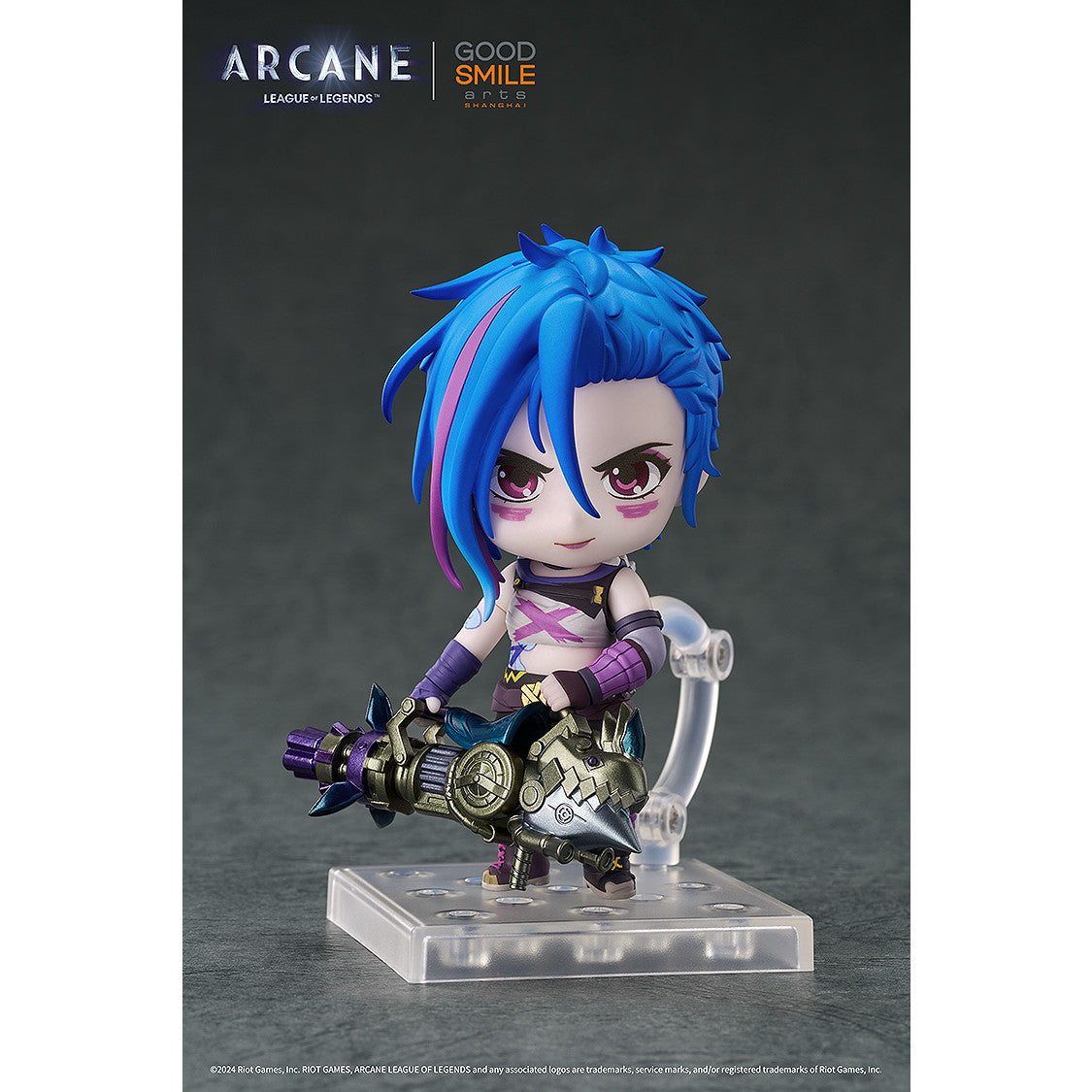 【新品即納】[FIG] ねんどろいど 2678 ジンクス(ARCANE Ver.) Arcane(アーケイン) 完成品 可動フィギュア グッドスマイルアーツ上海(20251002)