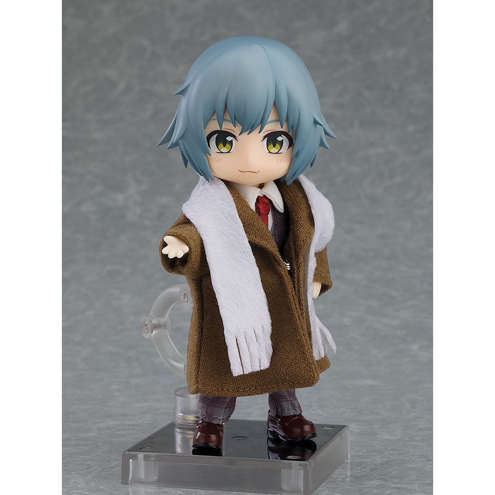 【新品即納】[FIG] ねんどろいどどーる おようふくセット コート&マフラー(ベージュ) フィギュア用アクセサリ グッドスマイルカンパニー(20250531)