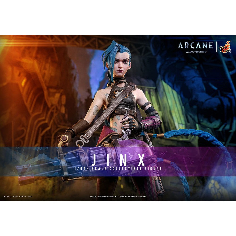 【新品】【お取り寄せ】[FIG] テレビ・マスターピース ジンクス Arcane(アーケイン) 1/6 完成品 可動フィギュア(TM#137) ホットトイズ(20251231)