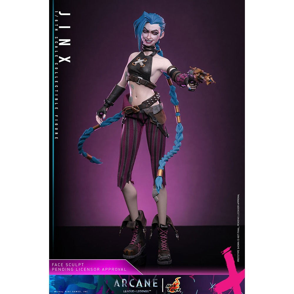 【新品】【お取り寄せ】[FIG] テレビ・マスターピース ジンクス Arcane(アーケイン) 1/6 完成品 可動フィギュア(TM#137) ホットトイズ(20251231)