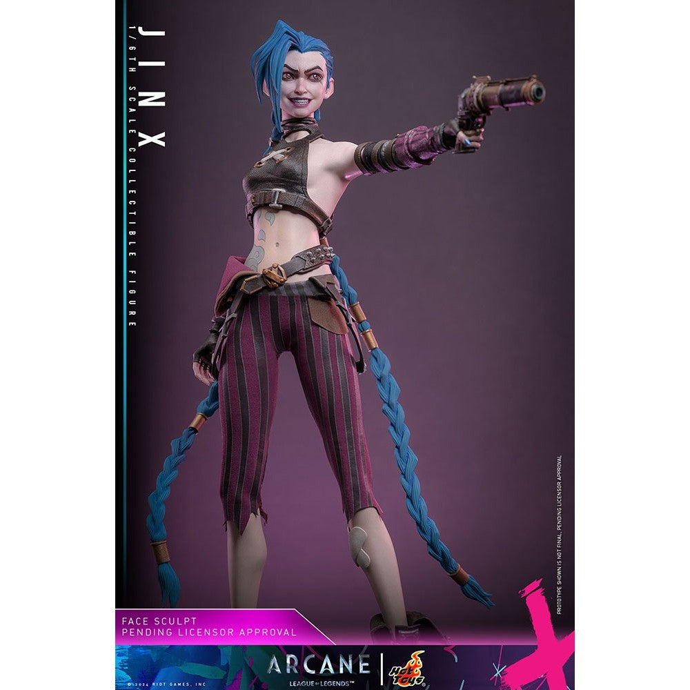 【新品】【お取り寄せ】[FIG] テレビ・マスターピース ジンクス Arcane(アーケイン) 1/6 完成品 可動フィギュア(TM#137) ホットトイズ(20251231)