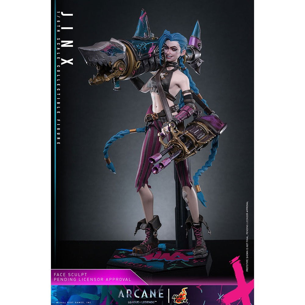 【新品】【お取り寄せ】[FIG] テレビ・マスターピース ジンクス Arcane(アーケイン) 1/6 完成品 可動フィギュア(TM#137) ホットトイズ(20251231)