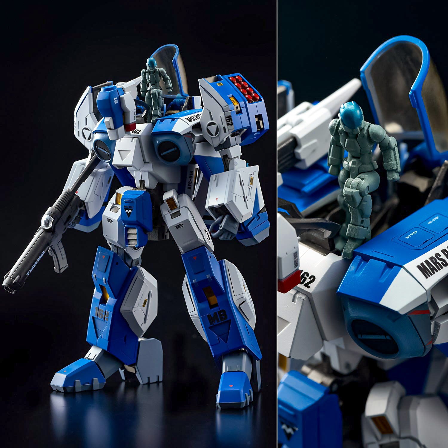 【中古即納】[FIG] (二次再販) RIOBOT AFC-01H レギオス・エータ 機甲創世記モスピーダ 1/48 完成品 可動フィギュア 千値練(せんちねる)(20250831)