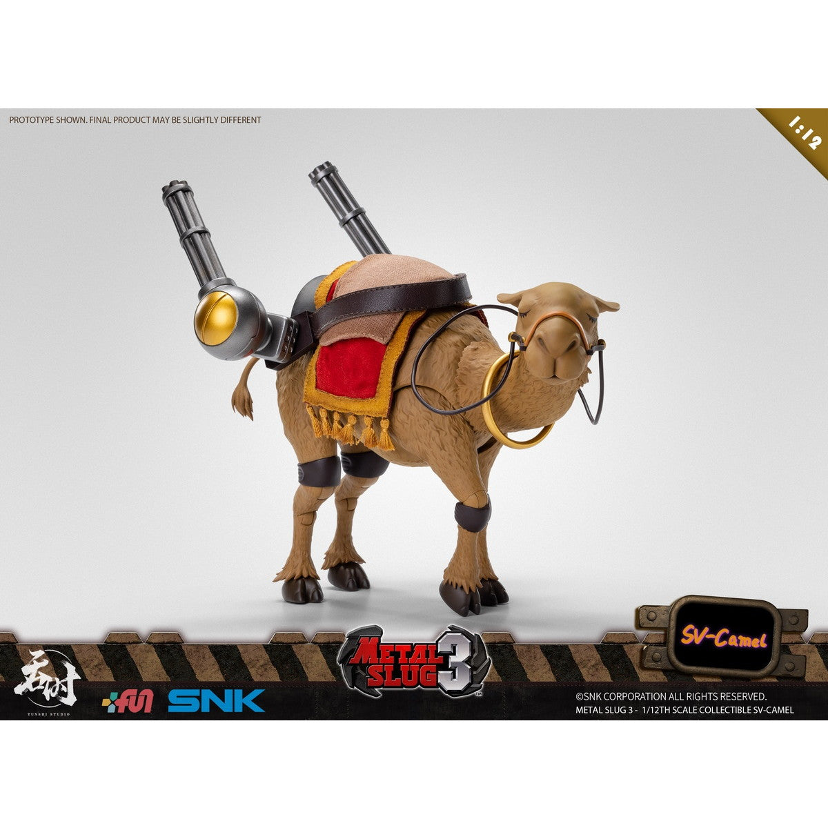 【新品即納】[FIG] コレクティブル キャメルスラッグ メタルスラッグ3 1/12 完成品 可動フィギュア(TS-014) タンシスタジオ(20250630)