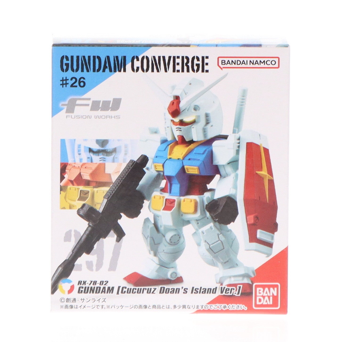 【中古即納】[FIG] (単品)(食玩) ガンダム(ククルス・ドアンの島版) FW GUNDAM CONVERGE(ガンダムコンバージ) #26 機動戦士ガンダム ククルス・ドアンの島 フィギュア バンダイ(20241118)