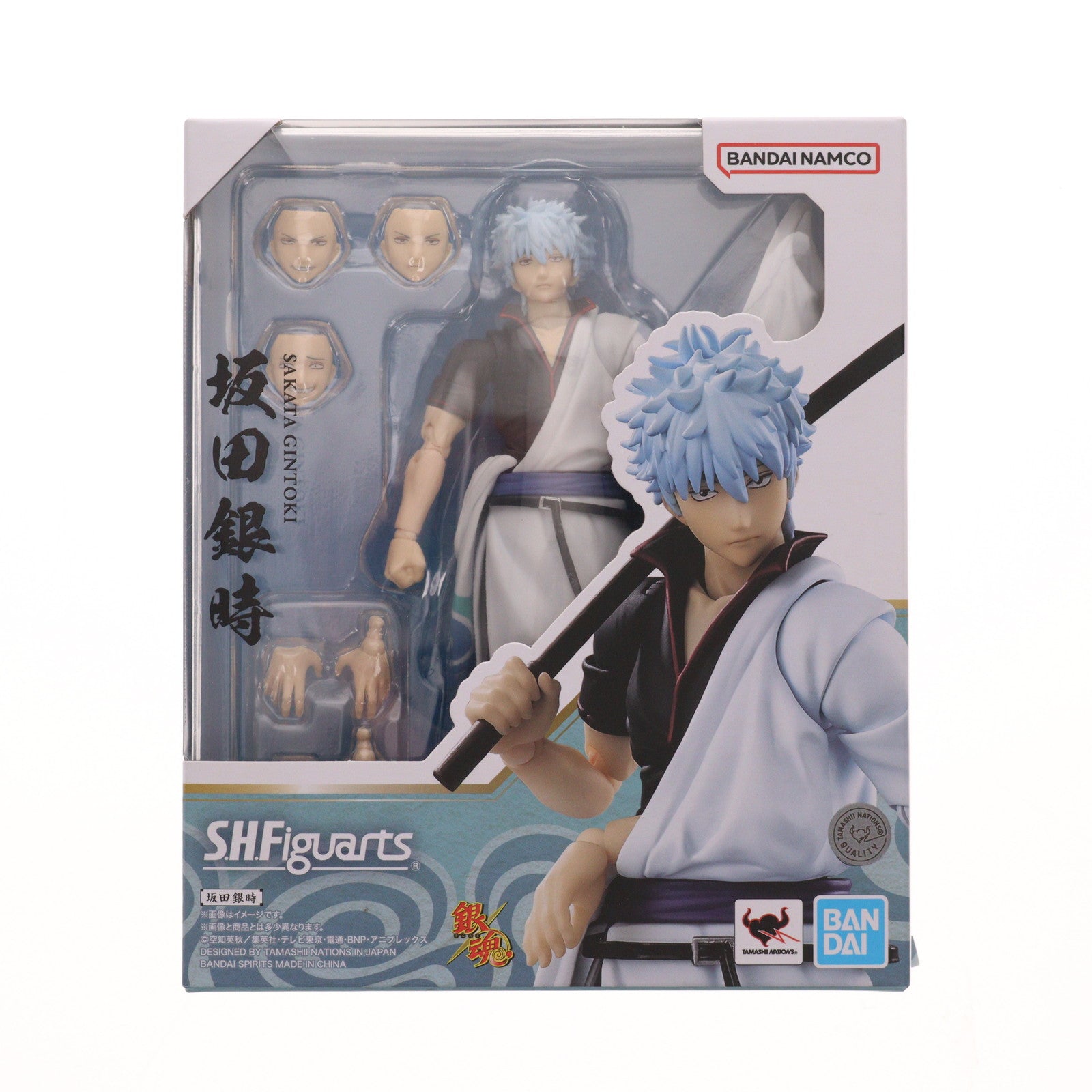 【新品】【お取り寄せ】[FIG] S.H.Figuarts(フィギュアーツ) 坂田銀時(さかたぎんとき) 銀魂 完成品 可動フィギュア バンダイスピリッツ(20250531)