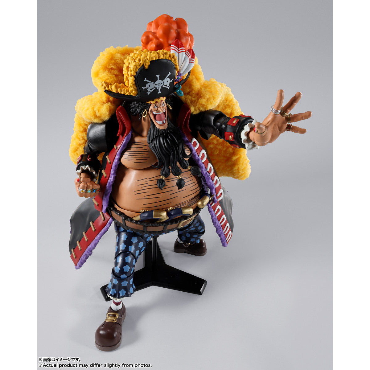 【中古即納】[FIG] S.H.Figuarts(フィギュアーツ) マーシャル・D・ティーチ -四皇- ONE PIECE(ワンピース) 完成品 可動フィギュア バンダイスピリッツ(20250628)