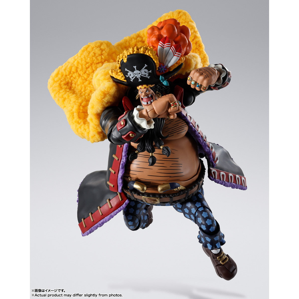 【中古即納】[FIG] S.H.Figuarts(フィギュアーツ) マーシャル・D・ティーチ -四皇- ONE PIECE(ワンピース) 完成品 可動フィギュア バンダイスピリッツ(20250628)