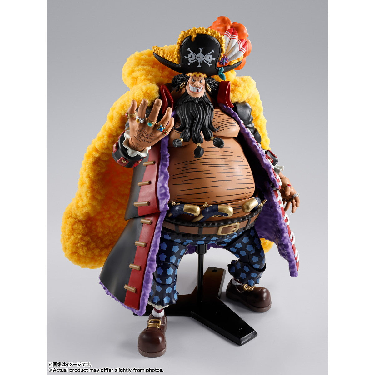 【中古即納】[FIG] S.H.Figuarts(フィギュアーツ) マーシャル・D・ティーチ -四皇- ONE PIECE(ワンピース) 完成品 可動フィギュア バンダイスピリッツ(20250628)