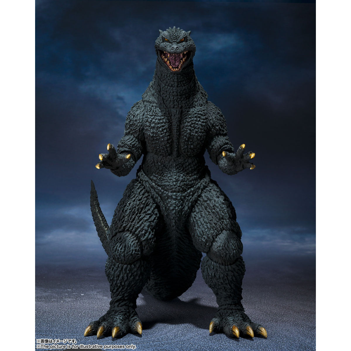【新品即納】[FIG] (再販) S.H.MonsterArts(モンスターアーツ) ゴジラ(2004) ゴジラ FINAL WARS(ファイナルウォーズ) 完成品 可動フィギュア バンダイスピリッツ(20250531)