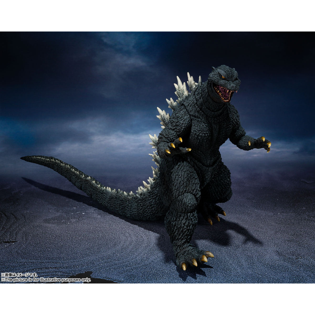 【新品即納】[FIG] (再販) S.H.MonsterArts(モンスターアーツ) ゴジラ(2004) ゴジラ FINAL WARS(ファイナルウォーズ) 完成品 可動フィギュア バンダイスピリッツ(20250531)