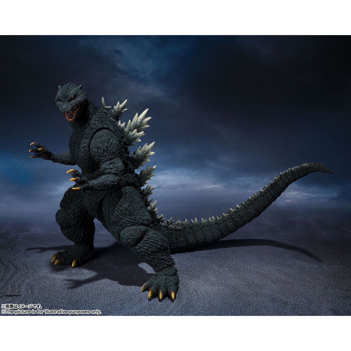 【新品即納】[FIG] (再販) S.H.MonsterArts(モンスターアーツ) ゴジラ(2004) ゴジラ FINAL WARS(ファイナルウォーズ) 完成品 可動フィギュア バンダイスピリッツ(20250531)