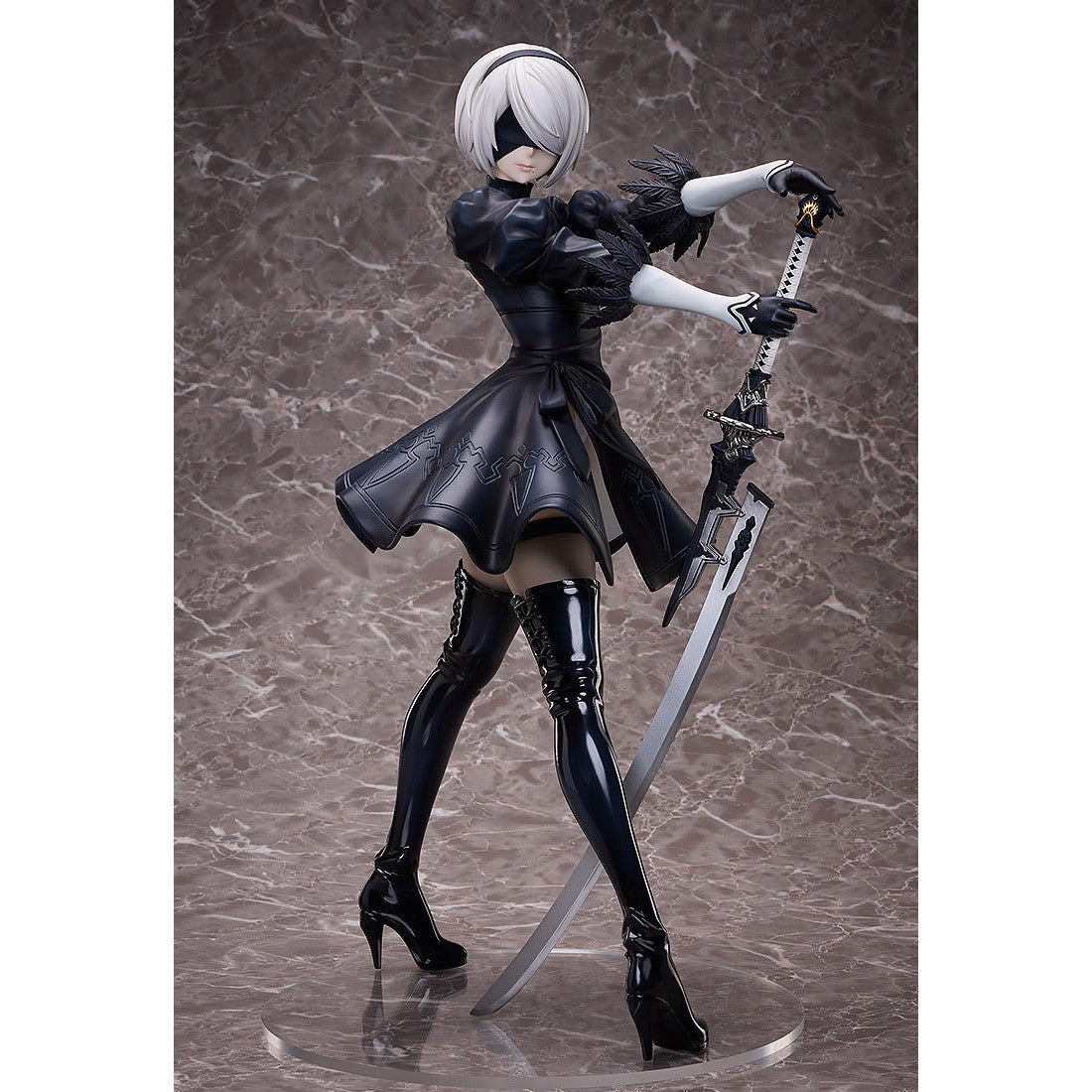 【予約安心出荷】[FIG] B-style 2B(ヨルハ二号B型) NieR:Automata(ニーア オートマタ) Ver1.1a 1/4 完成品  フィギュア FREEing(フリーイング)(2025年6月)