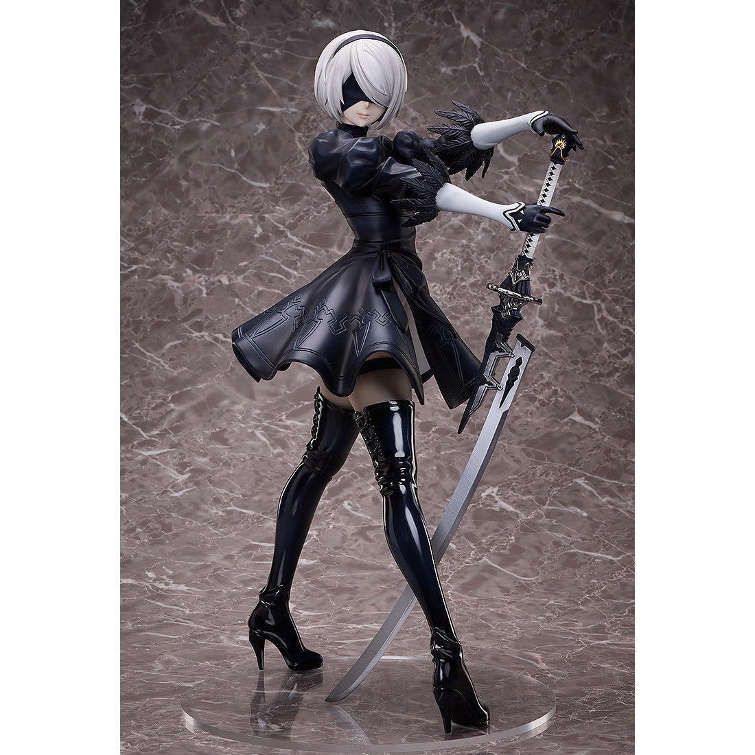 【中古即納】[FIG] B-style 2B(ヨルハ二号B型) NieR:Automata(ニーア オートマタ) Ver1.1a 1/4 完成品 フィギュア FREEing(フリーイング)(20250730)