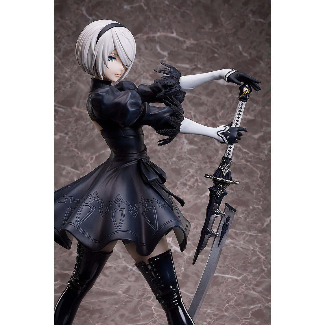【中古即納】[FIG] B-style 2B(ヨルハ二号B型) NieR:Automata(ニーア オートマタ) Ver1.1a 1/4 完成品 フィギュア FREEing(フリーイング)(20250730)