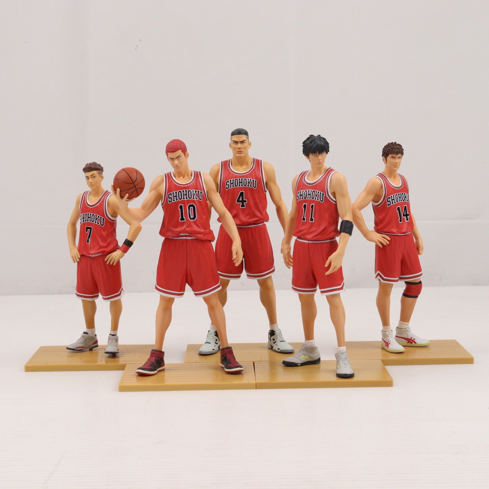 【中古即納】[FIG] One and Only SHOHOKU STARTING MEMBER SET(限定版) The spirit collection of Inoue Takehiko SLAM DUNK(スラムダンク) 完成品 フィギュア DIGISM(デジズム)/エムアイシー(20221231)