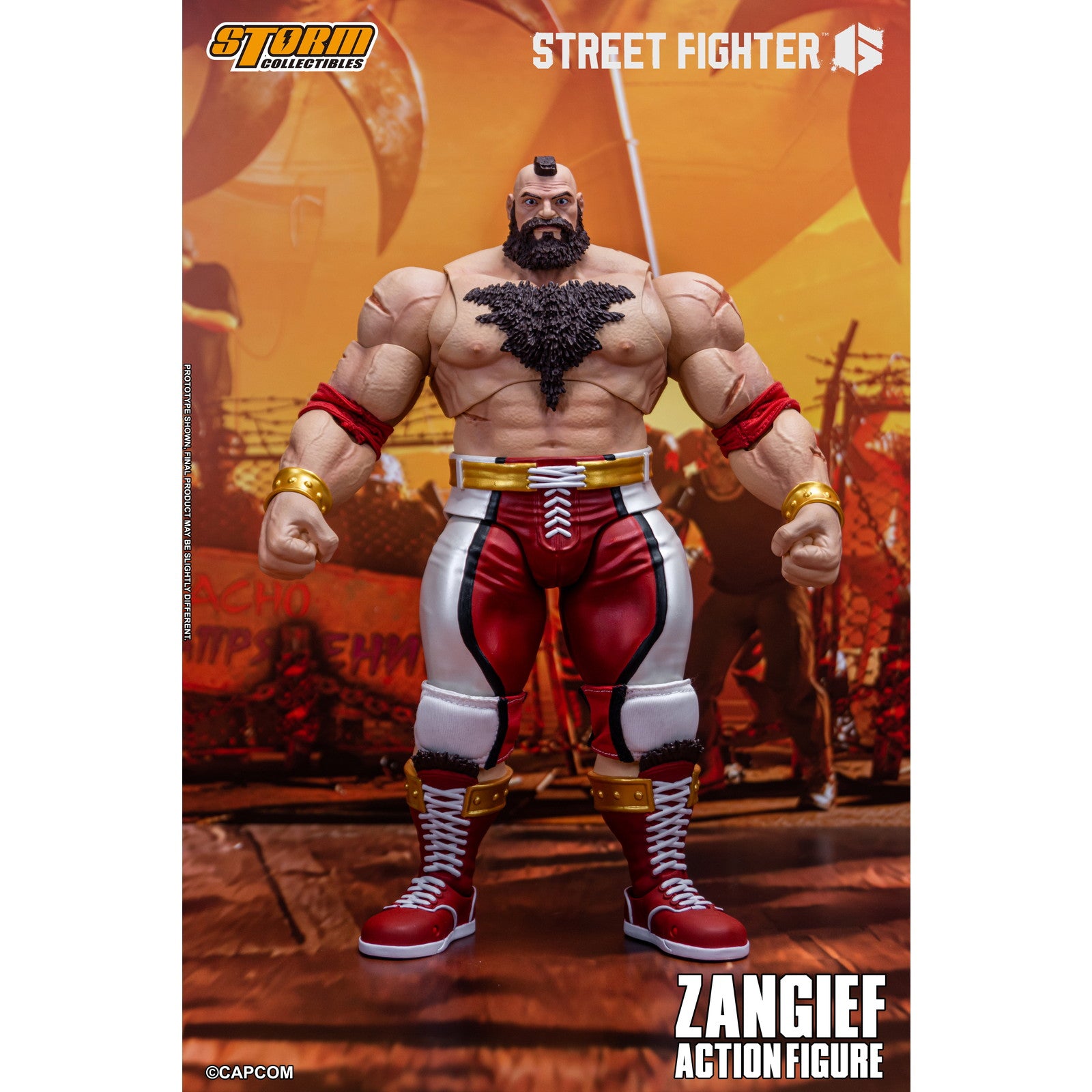 【新品即納】[FIG] ザンギエフ STREET FIGHTER 6(ストリートファイター6) 完成品 アクションフィギュア(CPSF29) ストームコレクティブルズ(20250630)