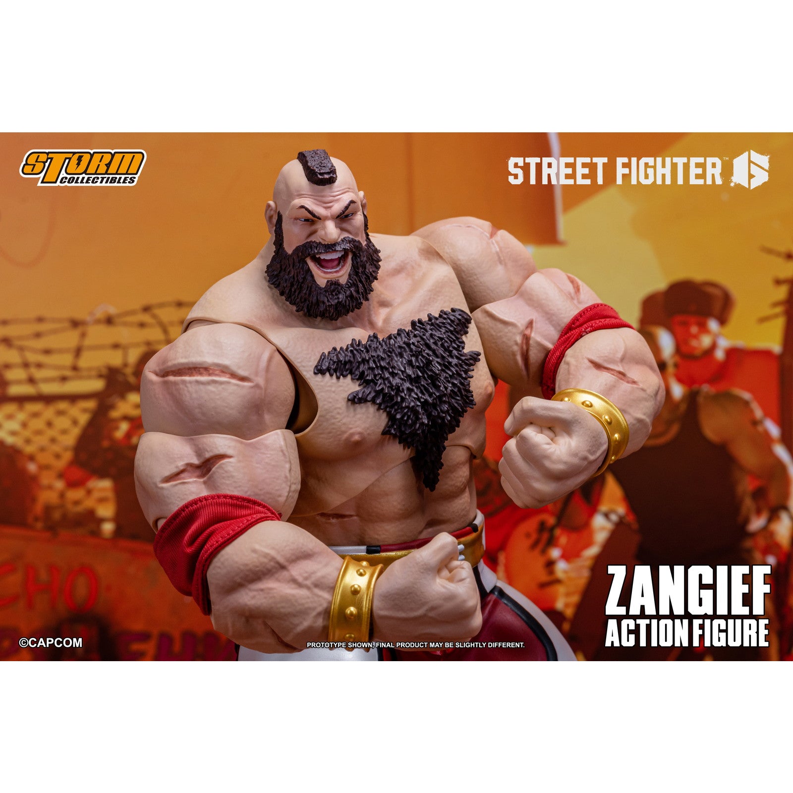 【新品即納】[FIG] ザンギエフ STREET FIGHTER 6(ストリートファイター6) 完成品 アクションフィギュア(CPSF29) ストームコレクティブルズ(20250630)