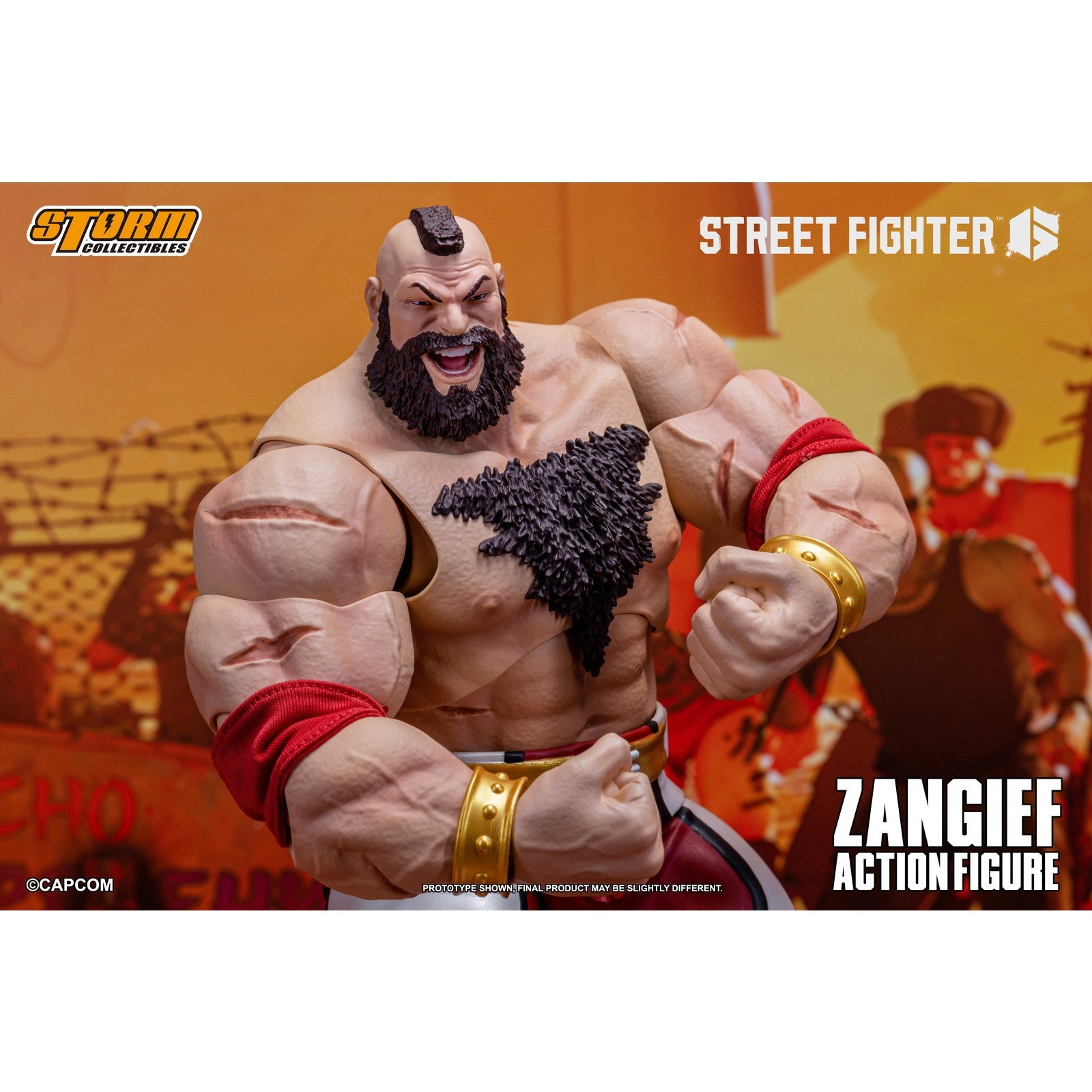 【新品】【お取り寄せ】[FIG] ザンギエフ STREET FIGHTER 6(ストリートファイター6) 完成品 アクションフィギュア(CPSF29) ストームコレクティブルズ(20250630)