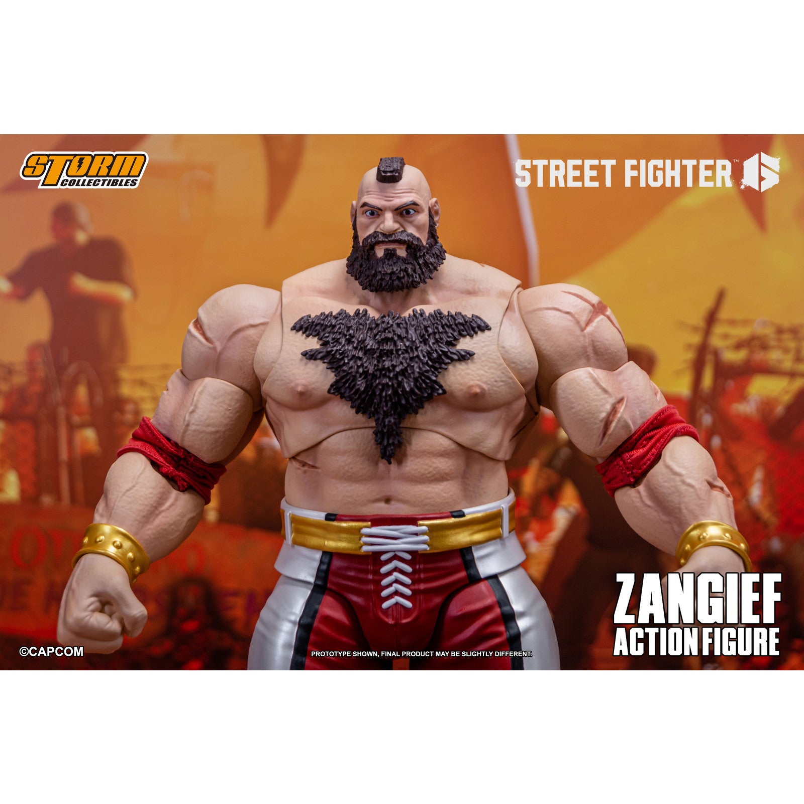 【新品即納】[FIG] ザンギエフ STREET FIGHTER 6(ストリートファイター6) 完成品 アクションフィギュア(CPSF29) ストームコレクティブルズ(20250630)