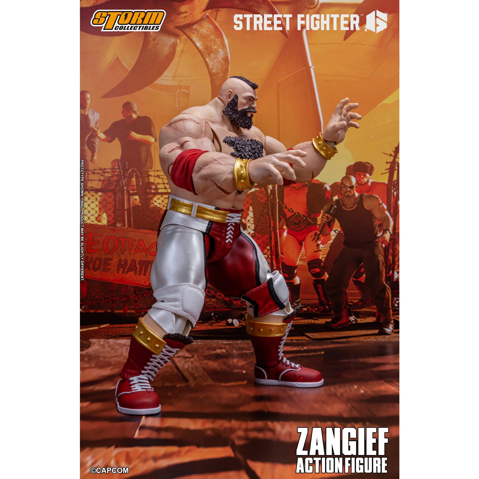 【新品即納】[FIG] ザンギエフ STREET FIGHTER 6(ストリートファイター6) 完成品 アクションフィギュア(CPSF29) ストームコレクティブルズ(20250630)