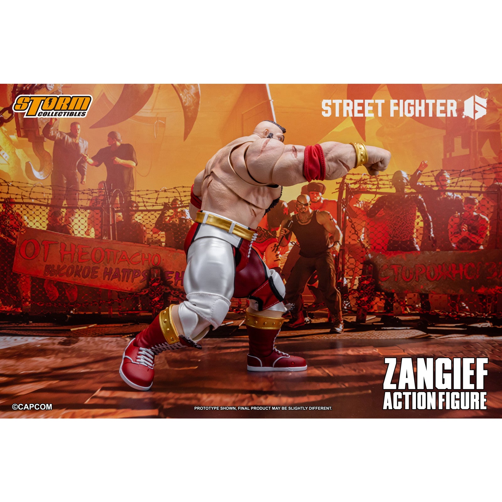 【新品即納】[FIG] ザンギエフ STREET FIGHTER 6(ストリートファイター6) 完成品 アクションフィギュア(CPSF29) ストームコレクティブルズ(20250630)
