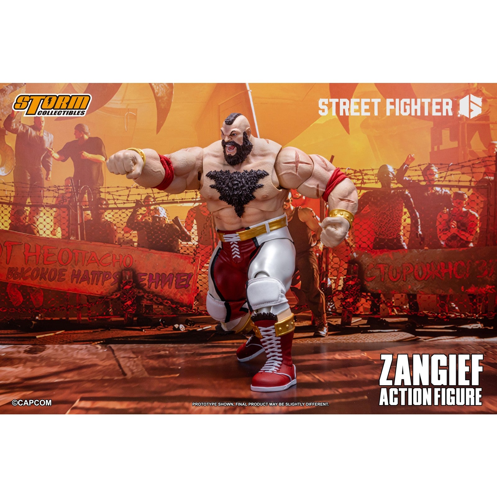 【新品即納】[FIG] ザンギエフ STREET FIGHTER 6(ストリートファイター6) 完成品 アクションフィギュア(CPSF29) ストームコレクティブルズ(20250630)