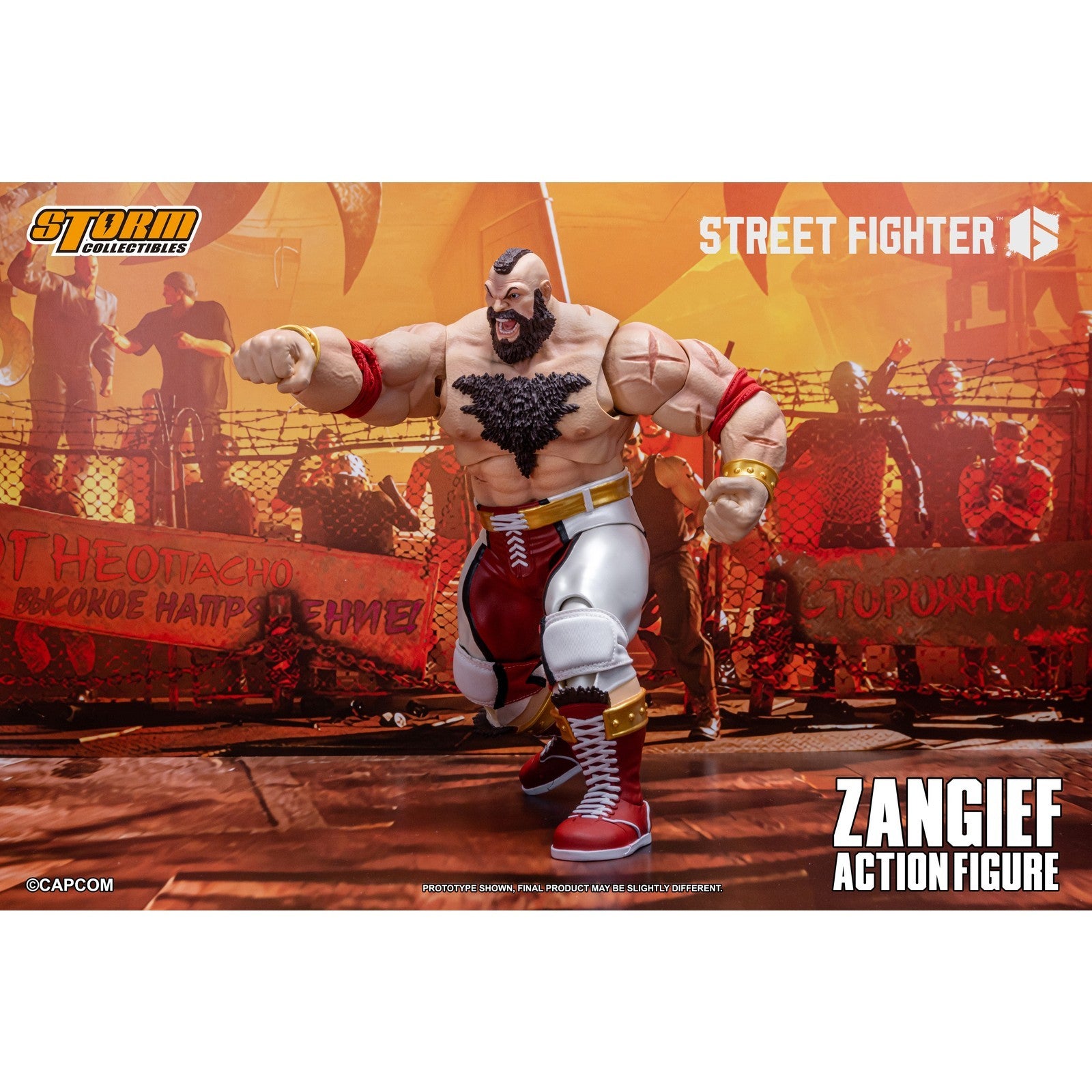 【新品】【お取り寄せ】[FIG] ザンギエフ STREET FIGHTER 6(ストリートファイター6) 完成品 アクションフィギュア(CPSF29) ストームコレクティブルズ(20250630)