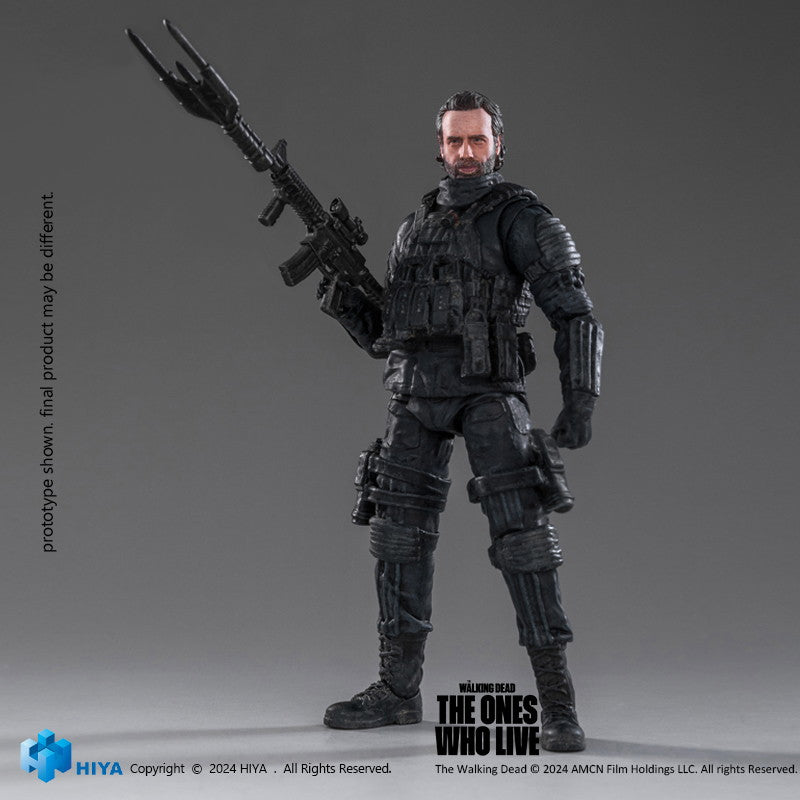 【新品即納】[FIG] エクスクイジット ミニ リック ウォーキング・デッド: ザ・ワンズ・フー・リブ 1/18 完成品 アクションフィギュア(EMW0309) ハイヤトイズ(20250630)