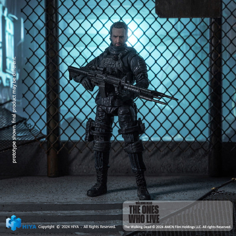 【新品即納】[FIG] エクスクイジット ミニ リック ウォーキング・デッド: ザ・ワンズ・フー・リブ 1/18 完成品 アクションフィギュア(EMW0309) ハイヤトイズ(20250630)