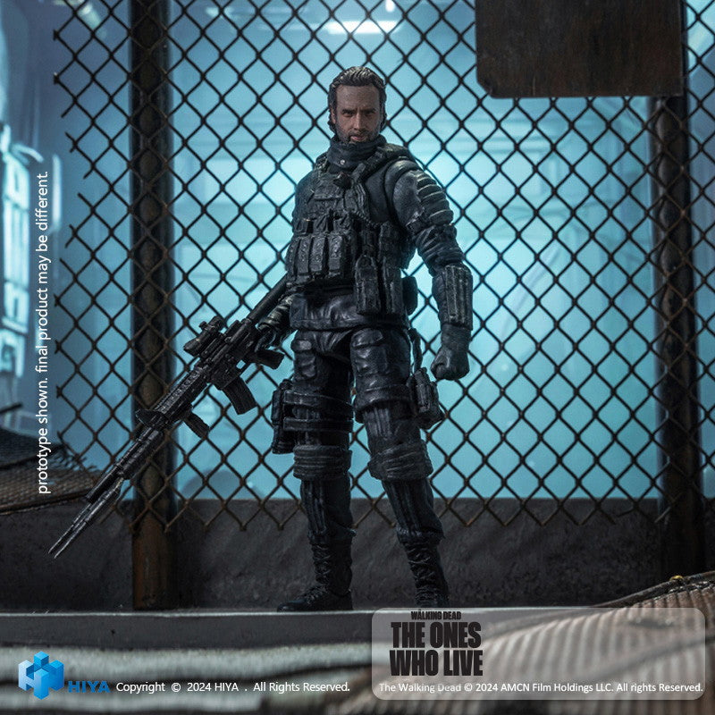 【新品即納】[FIG] エクスクイジット ミニ リック ウォーキング・デッド: ザ・ワンズ・フー・リブ 1/18 完成品 アクションフィギュア(EMW0309) ハイヤトイズ(20250630)