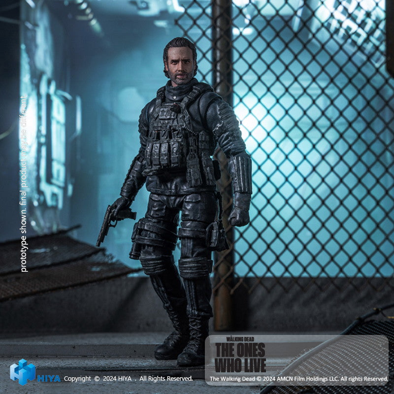 【新品即納】[FIG] エクスクイジット ミニ リック ウォーキング・デッド: ザ・ワンズ・フー・リブ 1/18 完成品 アクションフィギュア(EMW0309) ハイヤトイズ(20250630)