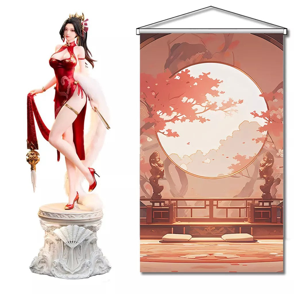 【新品】【お取り寄せ】[FIG] タペストリー付属 不知火舞(しらぬいまい) 紅裳舞Ver. THE KING OF FIGHTERS(ザ・キング・オブ・ファイターズ) 1/7 完成品 フィギュア BearPanda(ベアパンダ)(20260131)