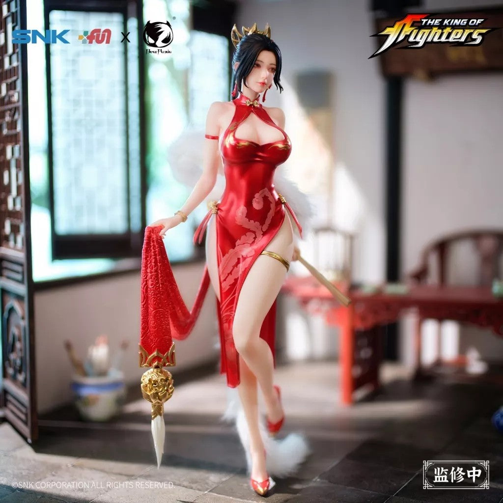 【新品】【お取り寄せ】[FIG] タペストリー付属 不知火舞(しらぬいまい) 紅裳舞Ver. THE KING OF FIGHTERS(ザ・キング・オブ・ファイターズ) 1/7 完成品 フィギュア BearPanda(ベアパンダ)(20260131)