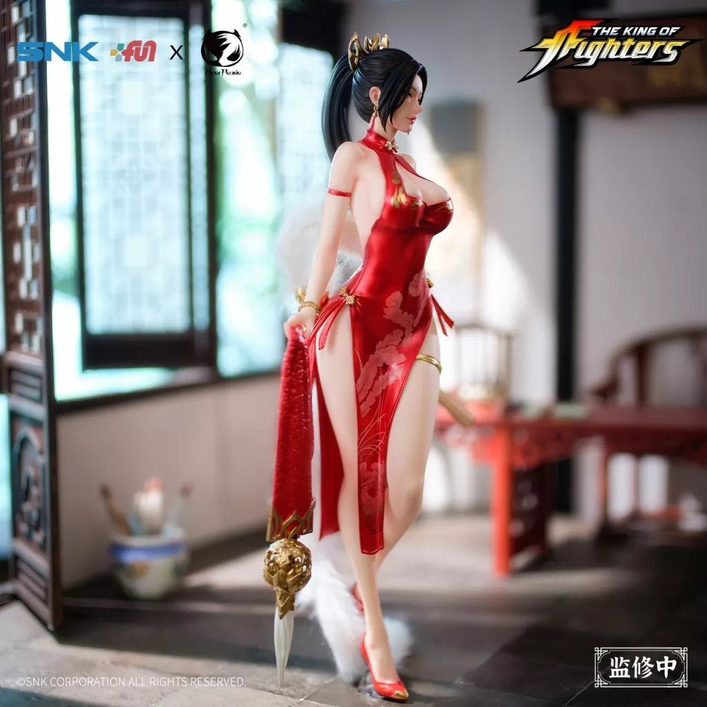 【新品】【お取り寄せ】[FIG] タペストリー付属 不知火舞(しらぬいまい) 紅裳舞Ver. THE KING OF FIGHTERS(ザ・キング・オブ・ファイターズ) 1/7 完成品 フィギュア BearPanda(ベアパンダ)(20260131)