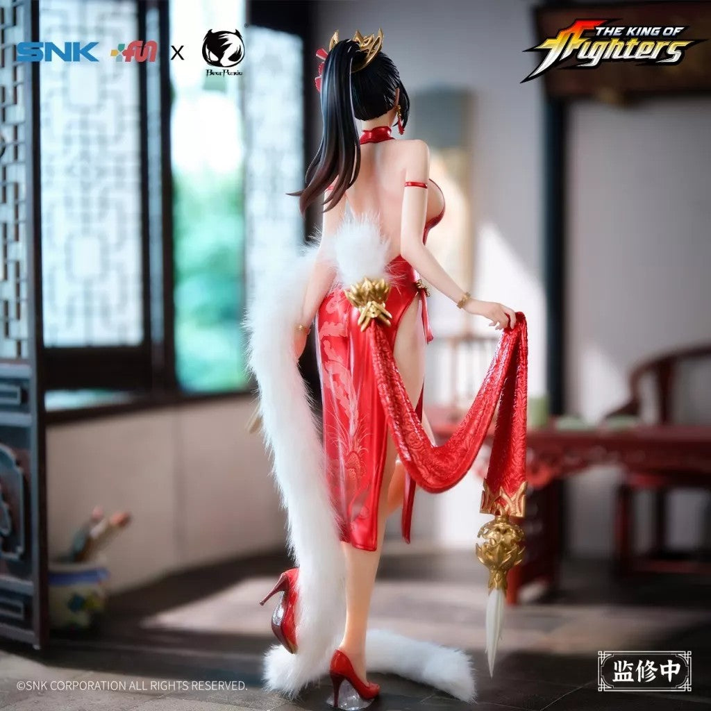 【新品】【お取り寄せ】[FIG] タペストリー付属 不知火舞(しらぬいまい) 紅裳舞Ver. THE KING OF FIGHTERS(ザ・キング・オブ・ファイターズ) 1/7 完成品 フィギュア BearPanda(ベアパンダ)(20260131)