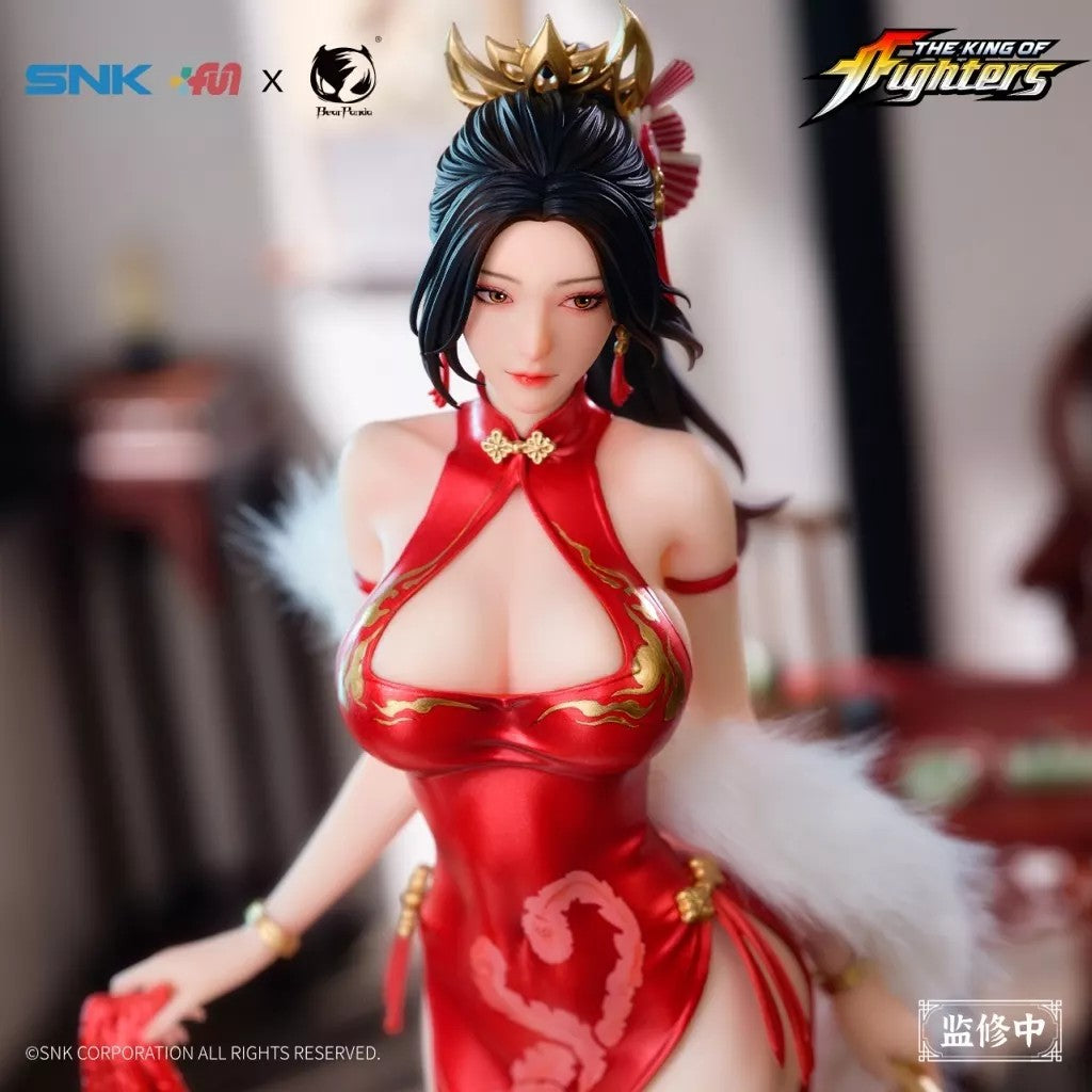 【新品】【お取り寄せ】[FIG] タペストリー付属 不知火舞(しらぬいまい) 紅裳舞Ver. THE KING OF FIGHTERS(ザ・キング・オブ・ファイターズ) 1/7 完成品 フィギュア BearPanda(ベアパンダ)(20260131)