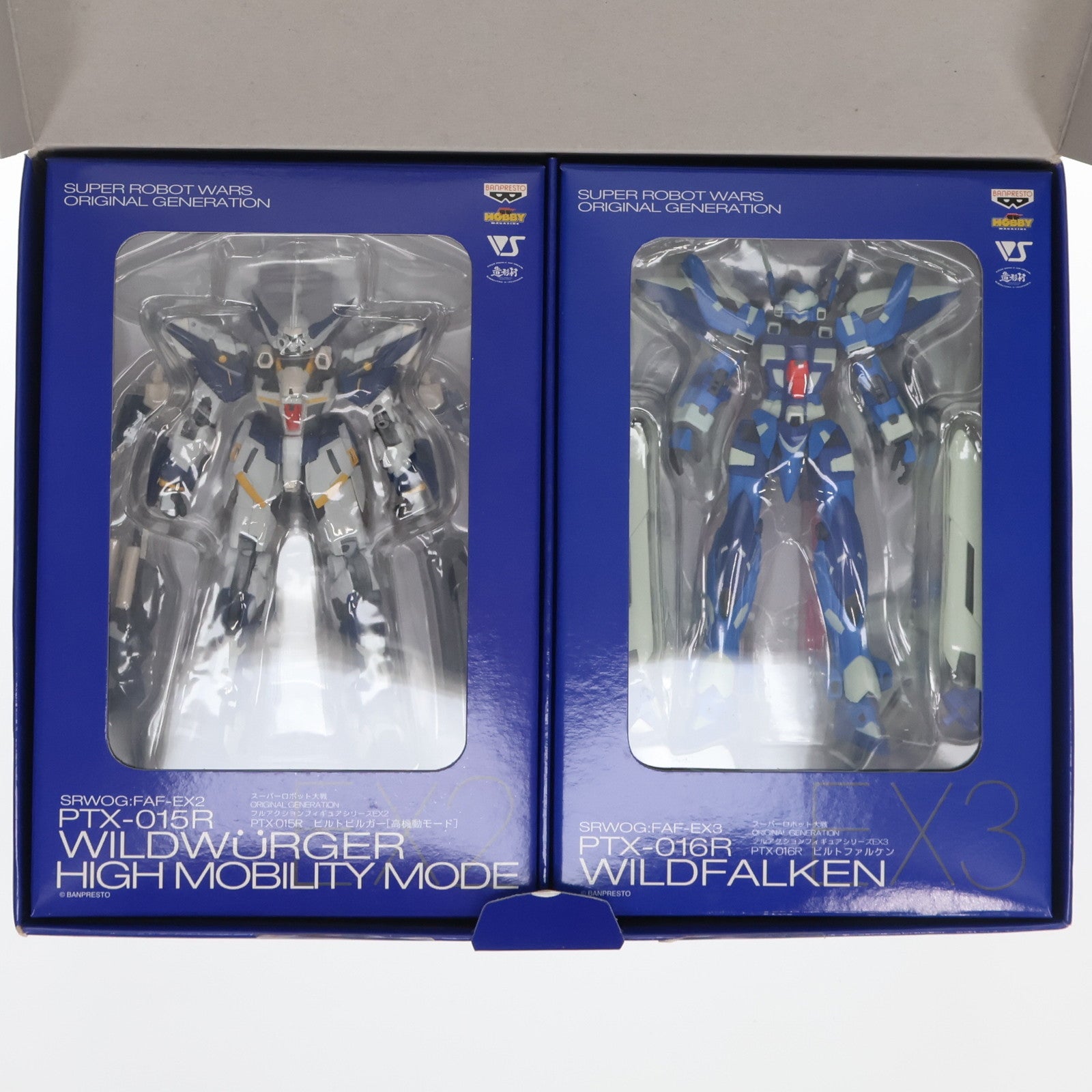 【中古即納】[FIG] 最強造形SPECIAL FAF-EX2:EX3 TWIN BIRD STRIKE PACK(EX2 ビルトビルガー/EX3 ビルトファルケン) スーパーロボット大戦OG 完成品 可動フィギュア ボークス(20171231)