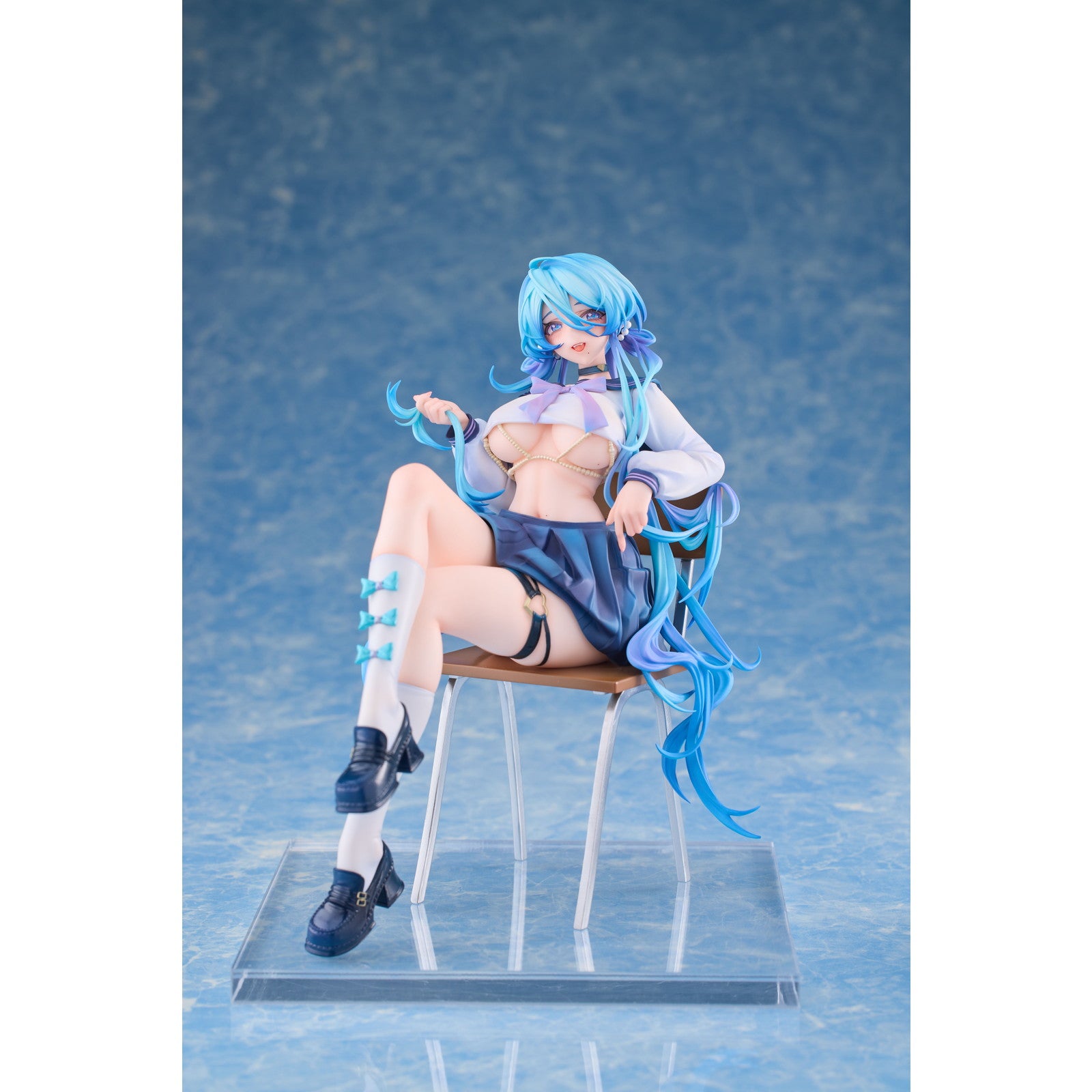 【新品】【お取り寄せ】[FIG] タペストリー付属 サークル活動 綾桜結月 特典付限定版 illustration by 兎扎特 1/7 完成品 フィギュア HOBBY SAKURA(ホビーサクラ)(20250922)