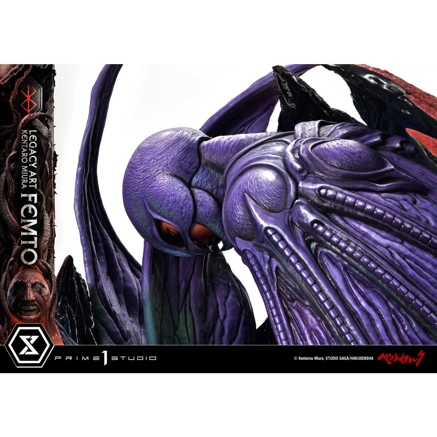 【新品即納】[FIG] レガシーアート『三浦建太郎』 フェムト ベルセルク 1/4 完成品 フィギュア(LABR-04) プライム1スタジオ(20260430)