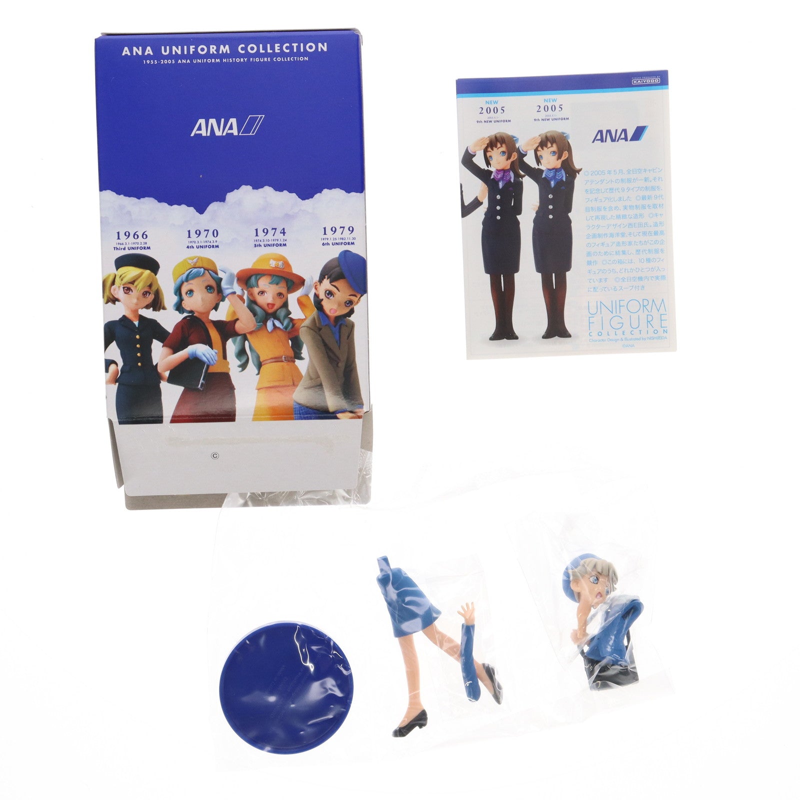 【中古即納】[FIG] (単品)(食玩) 1958 2nd Uniform ANA UNIFORM COLLECTION(ANAユニフォームコレクション) フィギュア 海洋堂(20050501)
