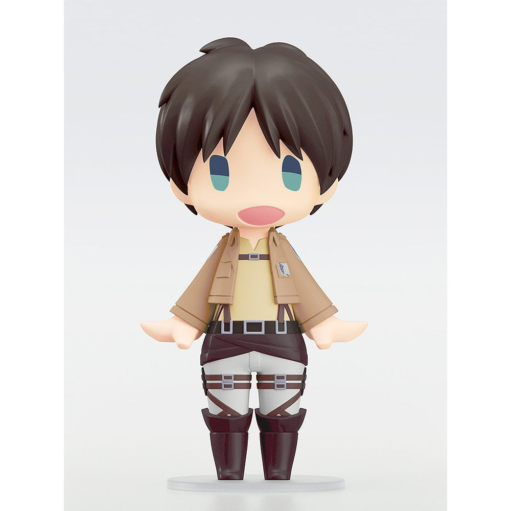 【新品即納】[FIG] HELLO! GOOD SMILE エレン・イェーガー 進撃の巨人 完成品 可動フィギュア グッドスマイルカンパニー(20250525)