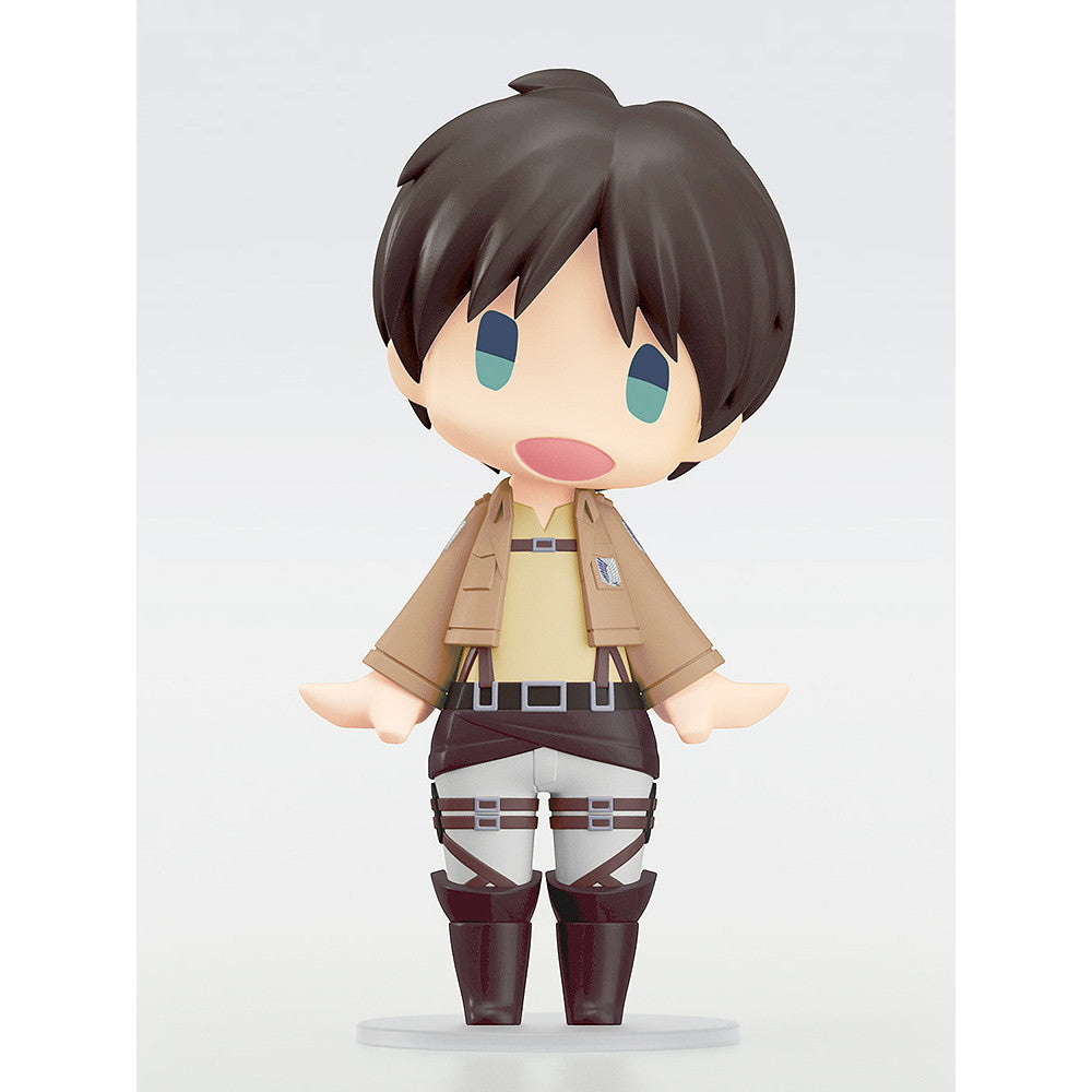 【新品即納】[FIG] HELLO! GOOD SMILE エレン・イェーガー 進撃の巨人 完成品 可動フィギュア グッドスマイルカンパニー(20250525)